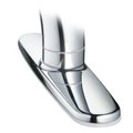 Yosemite Yosemite YP77KPO-8BPPC Single-Hole Kitchen Escutcheon Plate; Polished Chrome YP77KPO-8BPPC